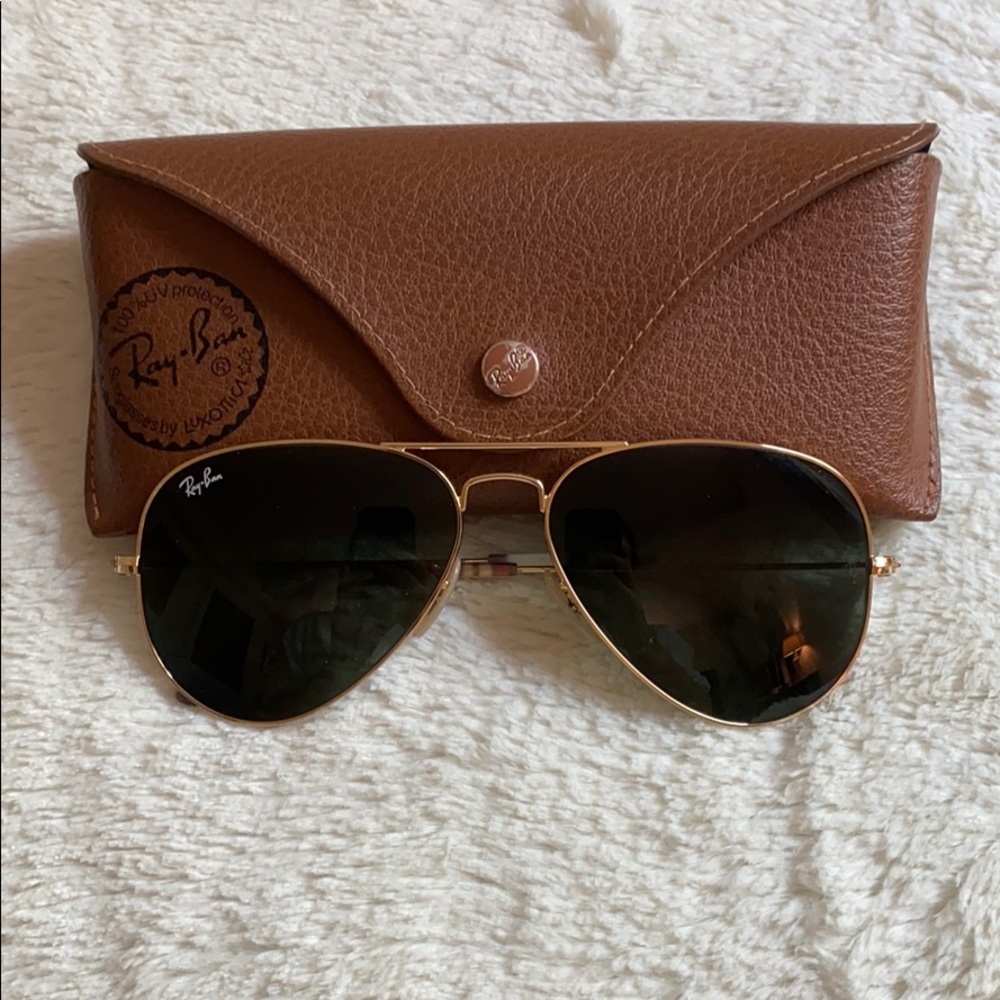 Ray-Ban Aviator with distinct tartan print